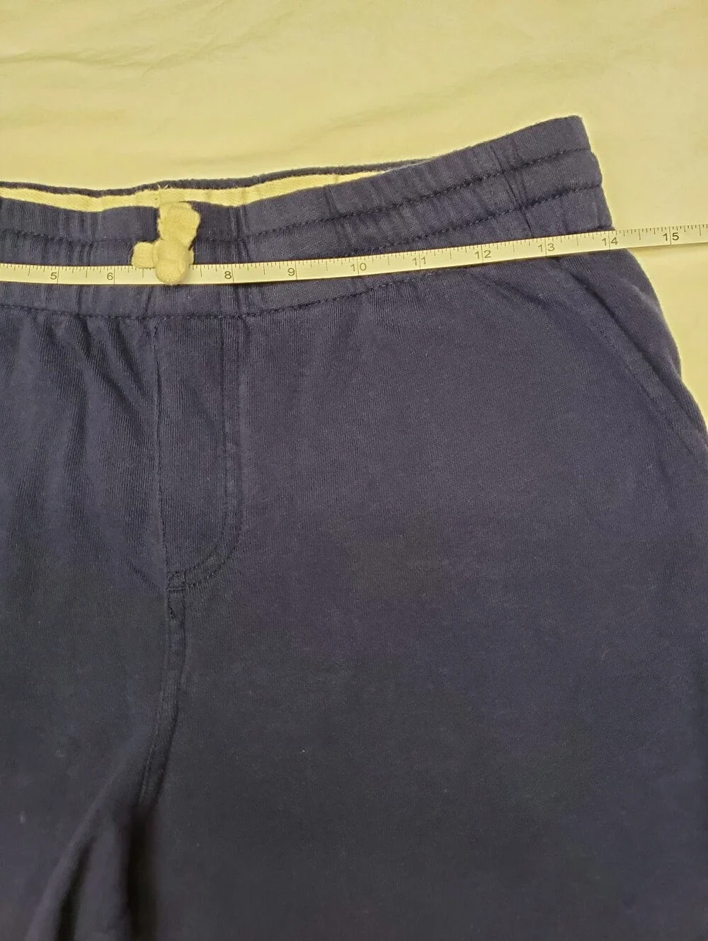 Polo Ralph Lauren Boys Sweat Shorts Navy Big Pony Logo L 14-16 Drawstring
